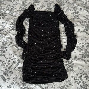 SHEIN Maternity rushed dress